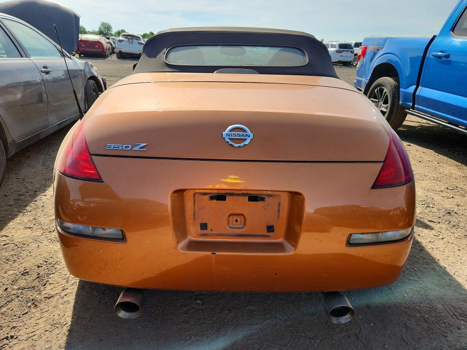 2004 Nissan 350z მანქანა იყიდება აუქციონზე, vin: JN1AZ36A04M251663, აუქციონის ნომერი: 55472596