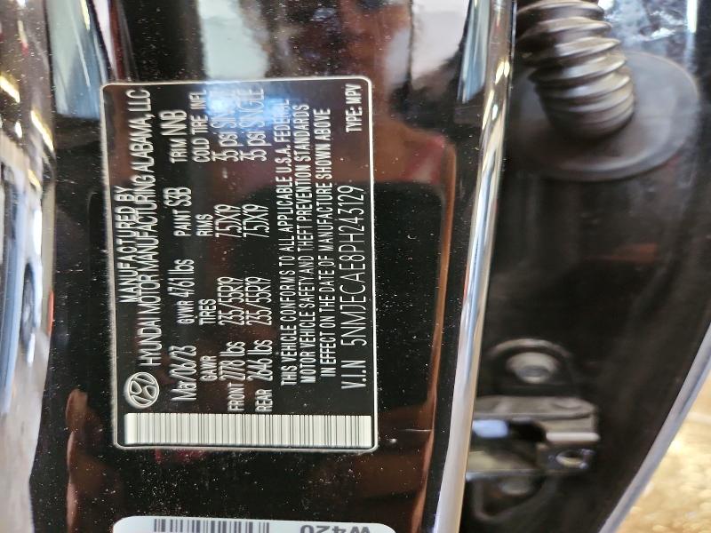 Продаж на аукціоні авто 2023 Hyundai Tucson, vin: 5NMJECAE8PH243129, номер лоту: 59127536