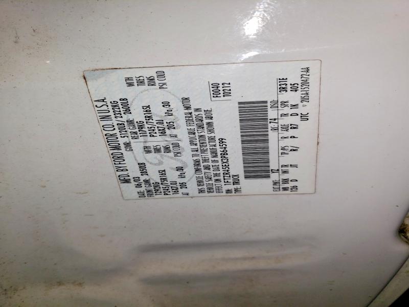 2003 Ford Ranger მანქანა იყიდება აუქციონზე, vin: 1FTZR45EX3PB64599, აუქციონის ნომერი: 58650496