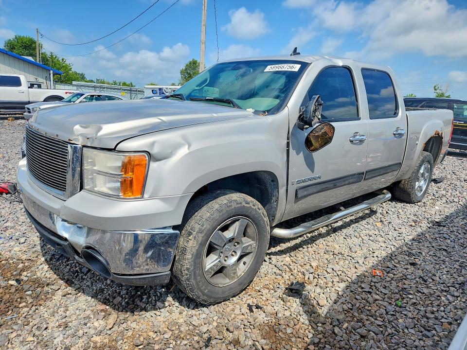2007 Gmc New Sierra მანქანა იყიდება აუქციონზე, vin: 2GTEK13M971520653, აუქციონის ნომერი: 58966756