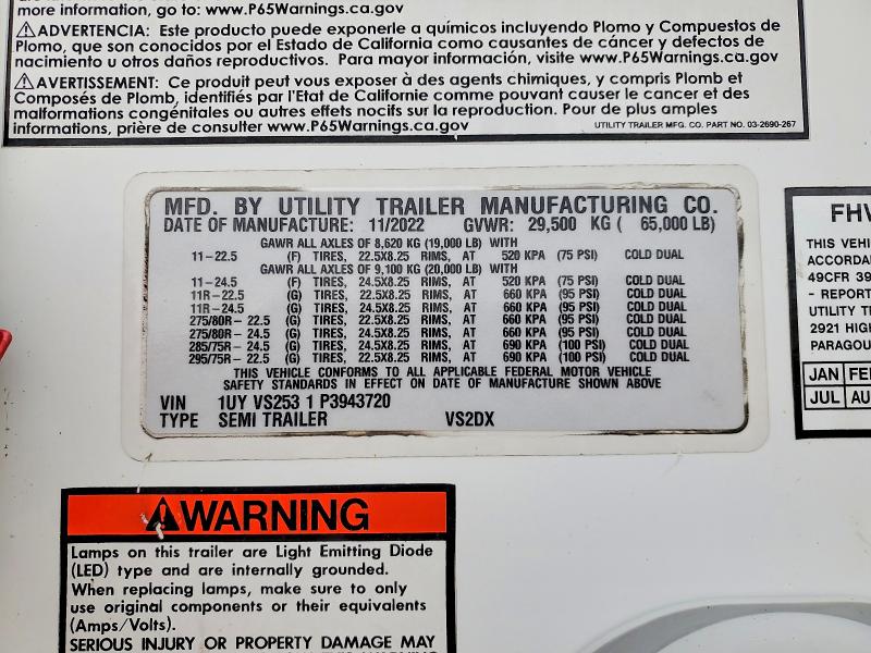 Продажа на аукционе авто 2023 Utility Vs2dx, vin: 1UYVS2531P3943720, номер лота: 57066706
