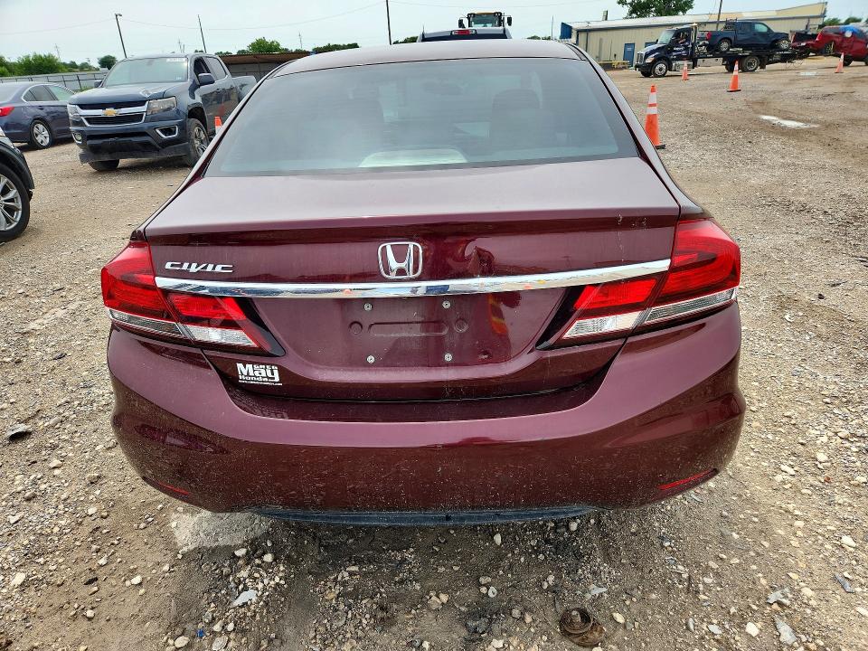 2015 Honda Civic მანქანა იყიდება აუქციონზე, vin: 19XFB2F59FE076691, აუქციონის ნომერი: 57480176