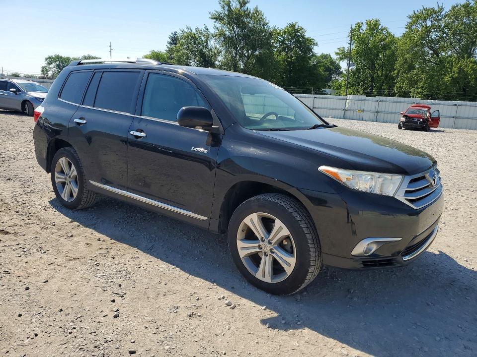 2013 Toyota Highlander მანქანა იყიდება აუქციონზე, vin: 5TDDK3EH2DS189460, აუქციონის ნომერი: 55863596
