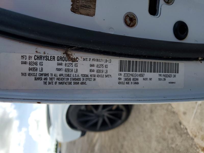 Aukcja sprzedaży 2014 Dodge Challenger, vin: 2C3CDYAG1EH149567, numer aukcji: 55538576