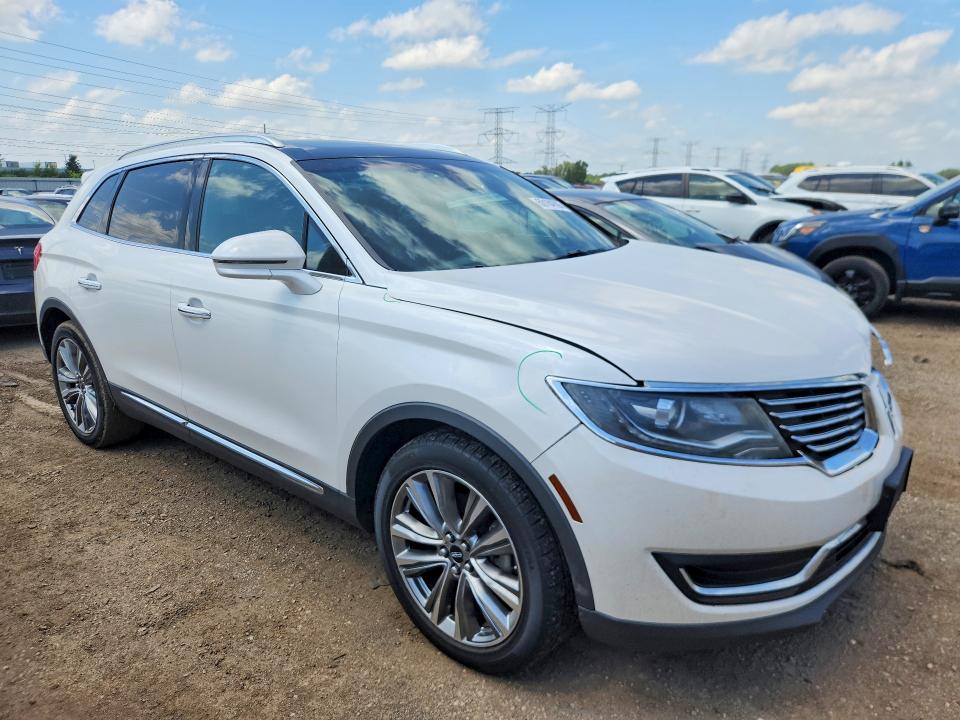 59184806 :رقم المزاد ، 2LMPJ8LP1JBL38641 vin ، 2018 Lincoln Mkx مزاد بيع