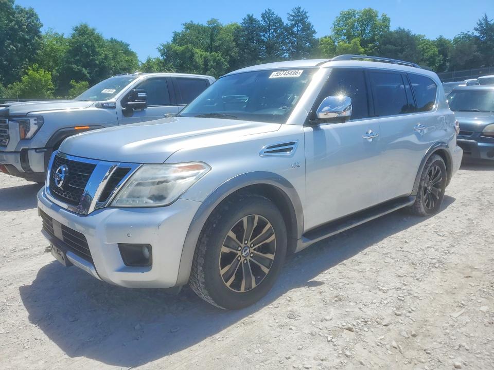 2017 Nissan Armada მანქანა იყიდება აუქციონზე, vin: JN8AY2NE2H9701387, აუქციონის ნომერი: 55745496
