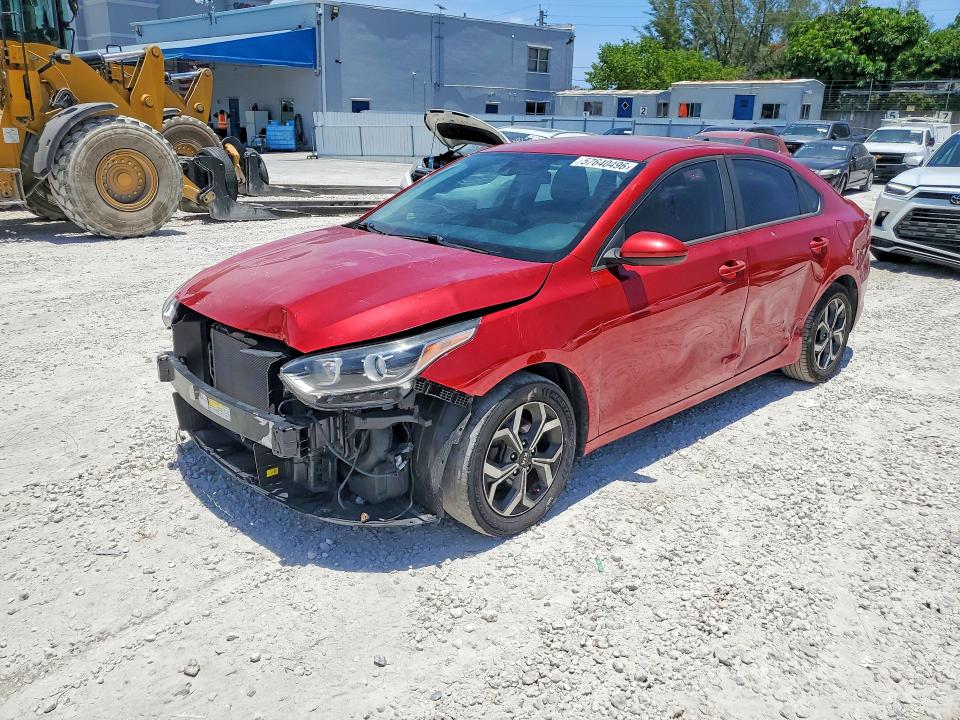 57640496 :رقم المزاد ، 3KPF24AD3KE019617 vin ، 2019 Kia Forte مزاد بيع