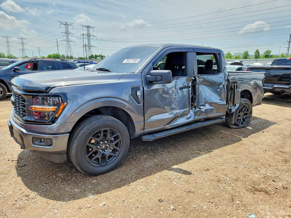 56577066 :رقم المزاد ، 1FTFW2L53RKE37455 vin ، 2024 Ford F150 مزاد بيع