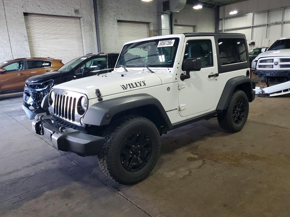 Продаж на аукціоні авто 2016 Jeep Wrangler, vin: 1C4AJWAG7GL117938, номер лоту: 58587266