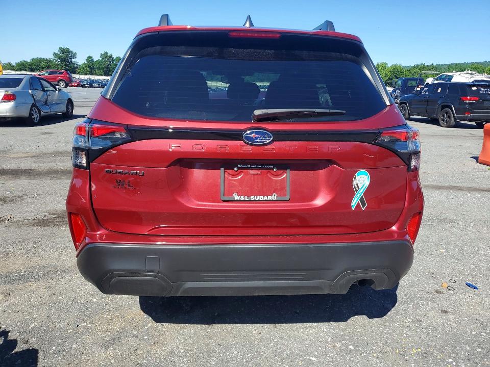 2025 Subaru Forester მანქანა იყიდება აუქციონზე, vin: JF2SLDDCXSH566751, აუქციონის ნომერი: 58562176