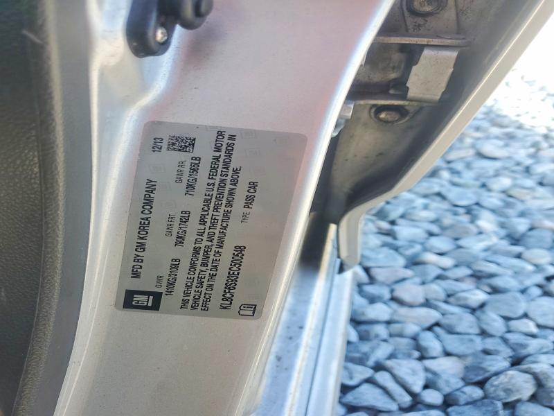 Продажа на аукционе авто 2014 Chevrolet Spark, vin: KL8CF6S93EC500548, номер лота: 57901416