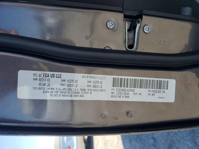 Продажа на аукционе авто 2018 Dodge Charger, vin: 2C3CDXBG6JH197035, номер лота: 59322296