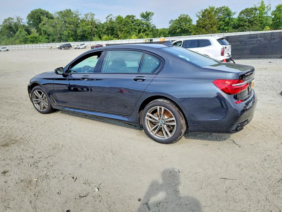 58444376 :رقم المزاد ، WBA7E4C55KGV70565 vin ، 2019 Bmw 740 مزاد بيع