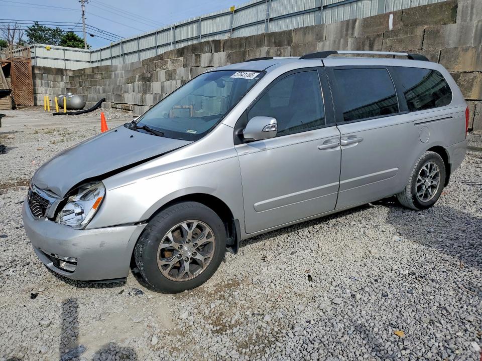Auction sale of the 2014 Kia Sedona, vin: KNDMG4C71E6561499, lot number: 57641706