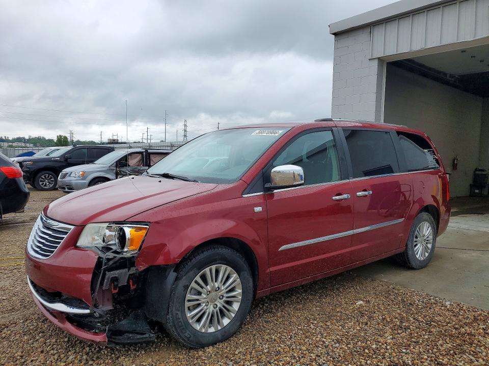 2014 Chrysler Town & Country მანქანა იყიდება აუქციონზე, vin: 2C4RC1CG0ER225724, აუქციონის ნომერი: 56070986