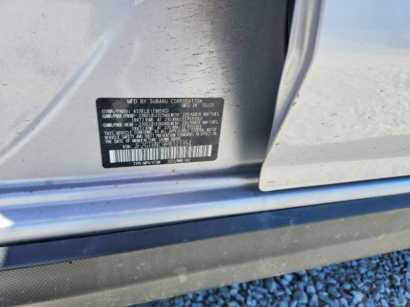 Aukcja sprzedaży 2023 Subaru Crosstrek, vin: JF2GTHNC9P8323354, numer aukcji: 57908356