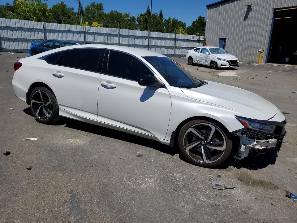 56361206 :رقم المزاد ، 1HGCV1F35NA105447 vin ، 2022 Honda Accord مزاد بيع