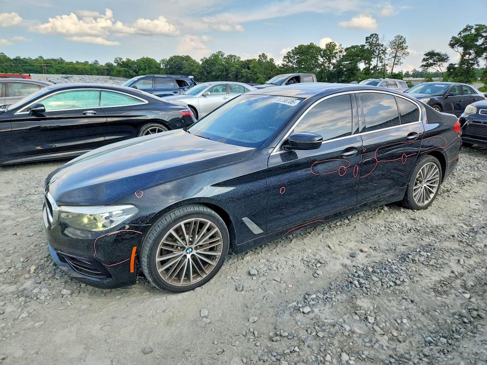 58798706 :رقم المزاد ، WBAJA5C54JWA37038 vin ، 2018 Bmw 530 مزاد بيع