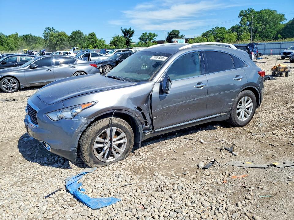 2017 Infiniti Qx70 მანქანა იყიდება აუქციონზე, vin: JN8CS1MW9HM416052, აუქციონის ნომერი: 58095096