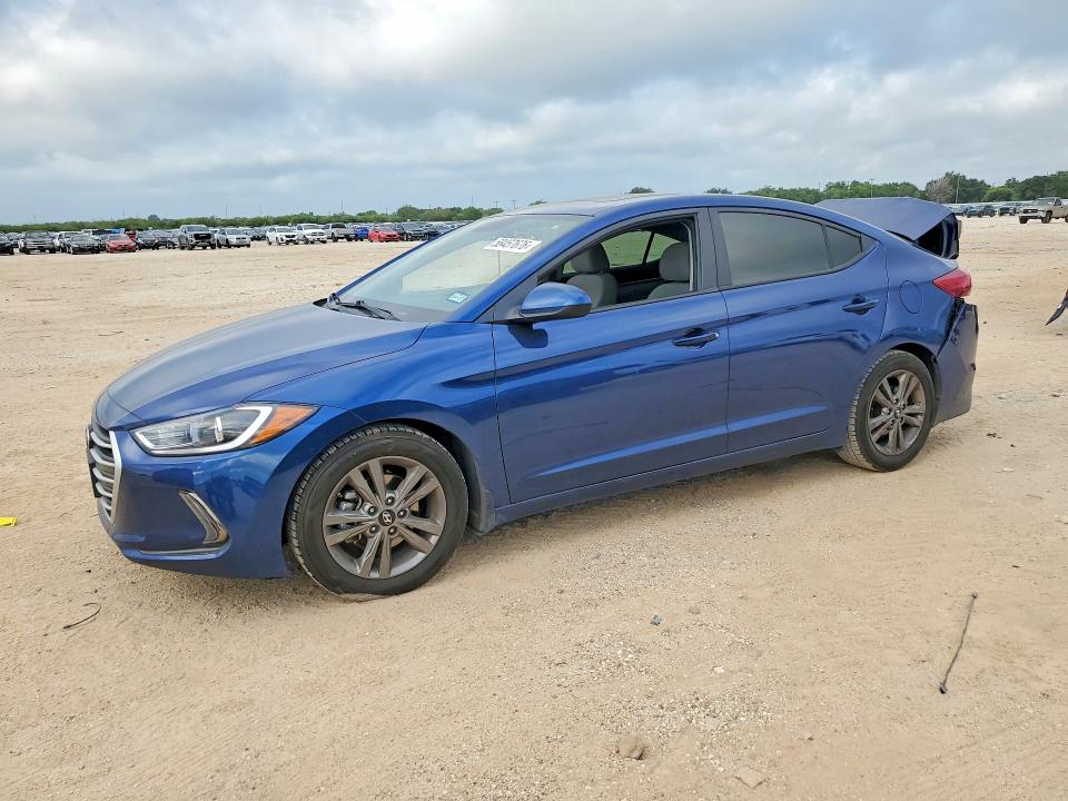 2018 Hyundai Elantra მანქანა იყიდება აუქციონზე, vin: 5NPD84LFXJH343436, აუქციონის ნომერი: 58457676