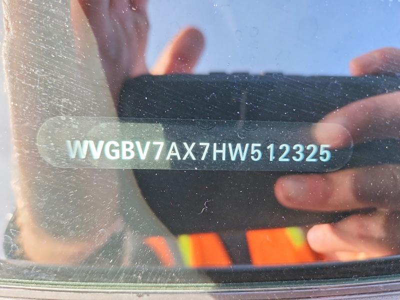 2017 Volkswagen Tiguan მანქანა იყიდება აუქციონზე, vin: WVGBV7AX7HW512325, აუქციონის ნომერი: 55804406