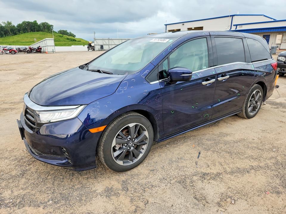 2023 Honda Odyssey მანქანა იყიდება აუქციონზე, vin: 5FNRL6H96PB064530, აუქციონის ნომერი: 55753486