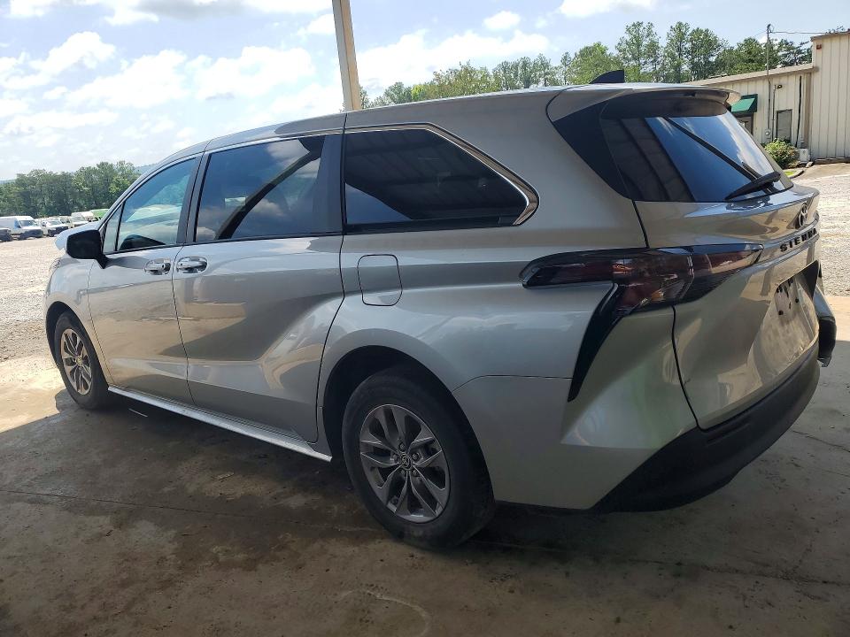 55584216 :رقم المزاد ، 5TDKRKEC4RS188691 vin ، 2024 Toyota Sienna مزاد بيع