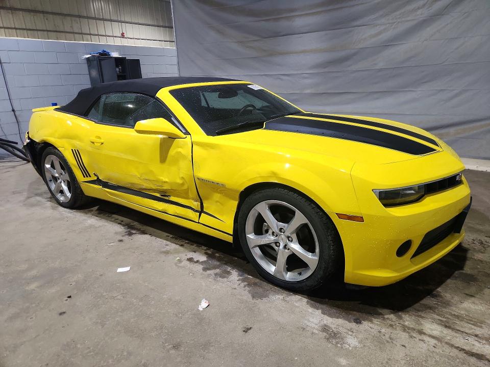 Продажа на аукционе авто 2015 Chevrolet Camaro, vin: 2G1FF3D34F9214088, номер лота: 56095126