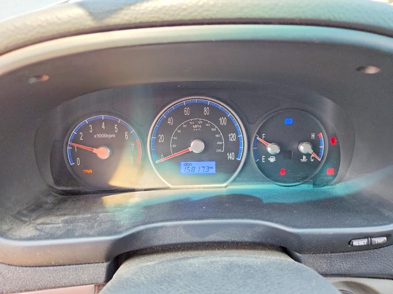 2009 Hyundai Santa Fe მანქანა იყიდება აუქციონზე, vin: 5NMSG13D99H233395, აუქციონის ნომერი: 59076186