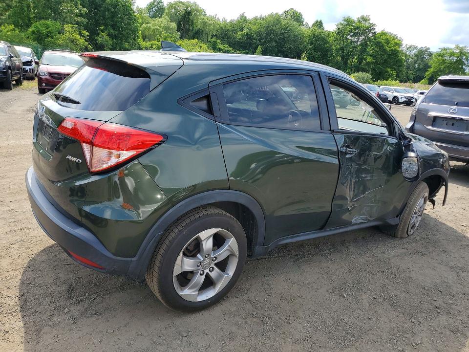 2016 Honda Hr-v მანქანა იყიდება აუქციონზე, vin: 3CZRU6H71GM731327, აუქციონის ნომერი: 57950046
