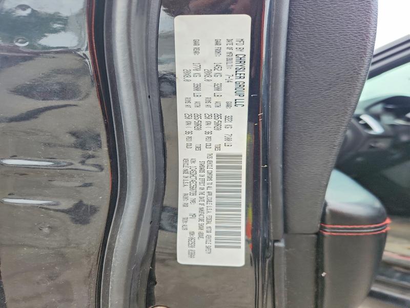 58771026 :رقم المزاد ، 1C4SDHCT4EC560739 vin ، 2014 Dodge Durango مزاد بيع