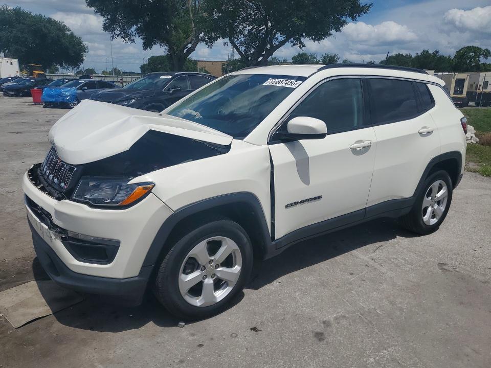 Продаж на аукціоні авто 2021 Jeep Compass, vin: 3C4NJDBB8MT544005, номер лоту: 55867456