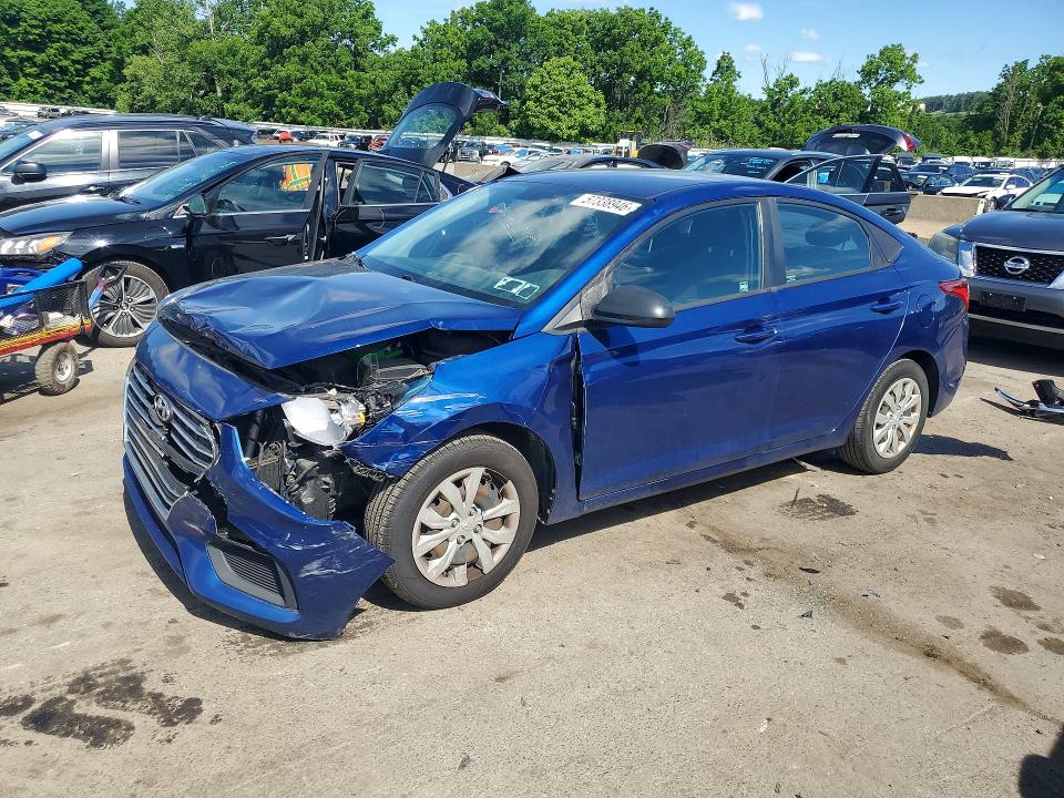57338946 :رقم المزاد ، 3KPC24A62ME148486 vin ، 2021 Hyundai Accent مزاد بيع