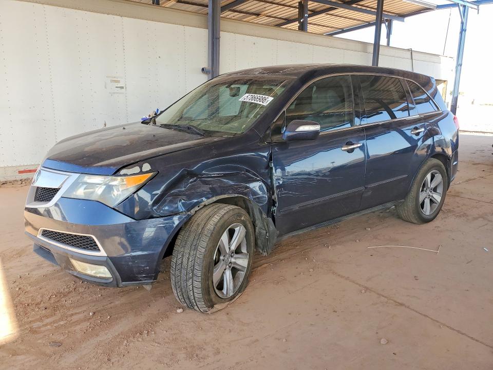 57866986 :رقم المزاد ، 2HNYD2H20CH514627 vin ، 2012 Acura Mdx مزاد بيع