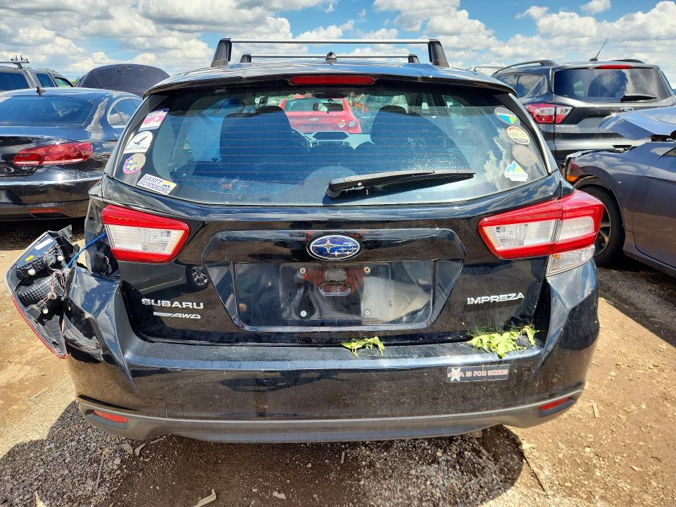 2019 Subaru Impreza მანქანა იყიდება აუქციონზე, vin: 4S3GTAA61K3752497, აუქციონის ნომერი: 58554206