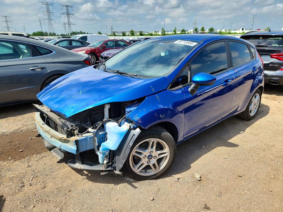 2019 Ford Fiesta მანქანა იყიდება აუქციონზე, vin: 3FADP4EJ9KM144612, აუქციონის ნომერი: 58710666