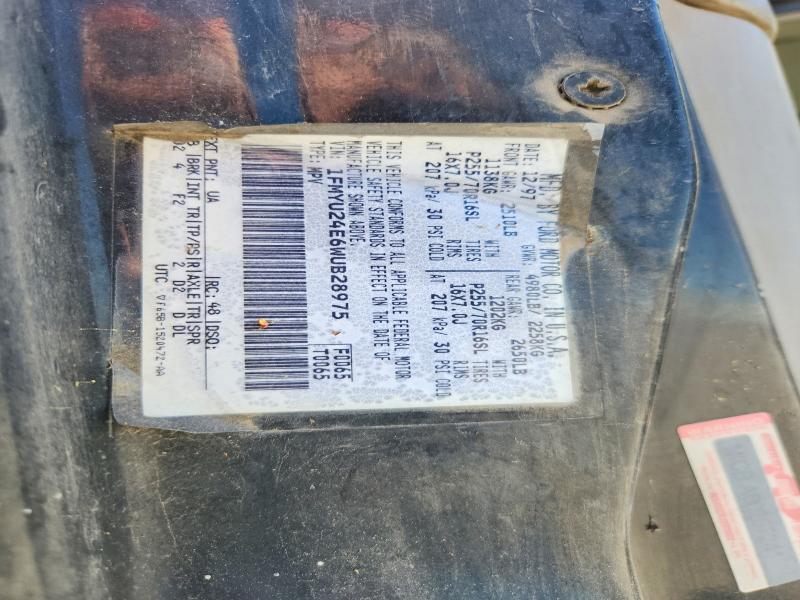 1998 Ford Explorer მანქანა იყიდება აუქციონზე, vin: 1FMYU24E6WUB28975, აუქციონის ნომერი: 56543196