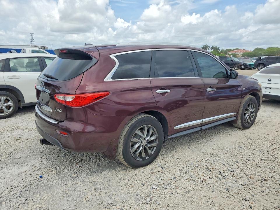 57023126 :رقم المزاد ، 5N1AL0MM9EC540635 vin ، 2014 Infiniti Qx60 مزاد بيع