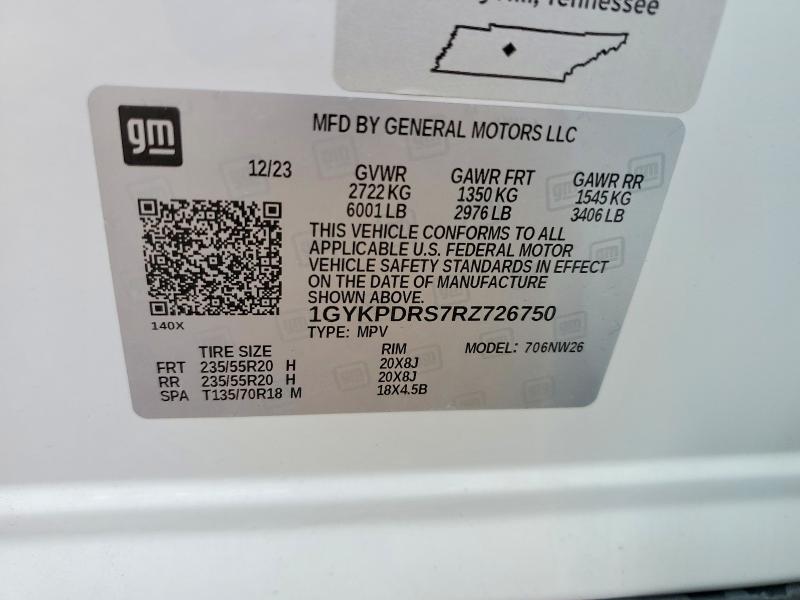 Продаж на аукціоні авто 2024 Cadillac Xt6, vin: 1GYKPDRS7RZ726750, номер лоту: 55903966