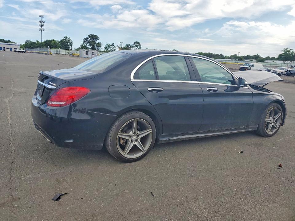 2015 Mercedes-benz C მანქანა იყიდება აუქციონზე, vin: 55SWF4KB6FU028103, აუქციონის ნომერი: 57426306