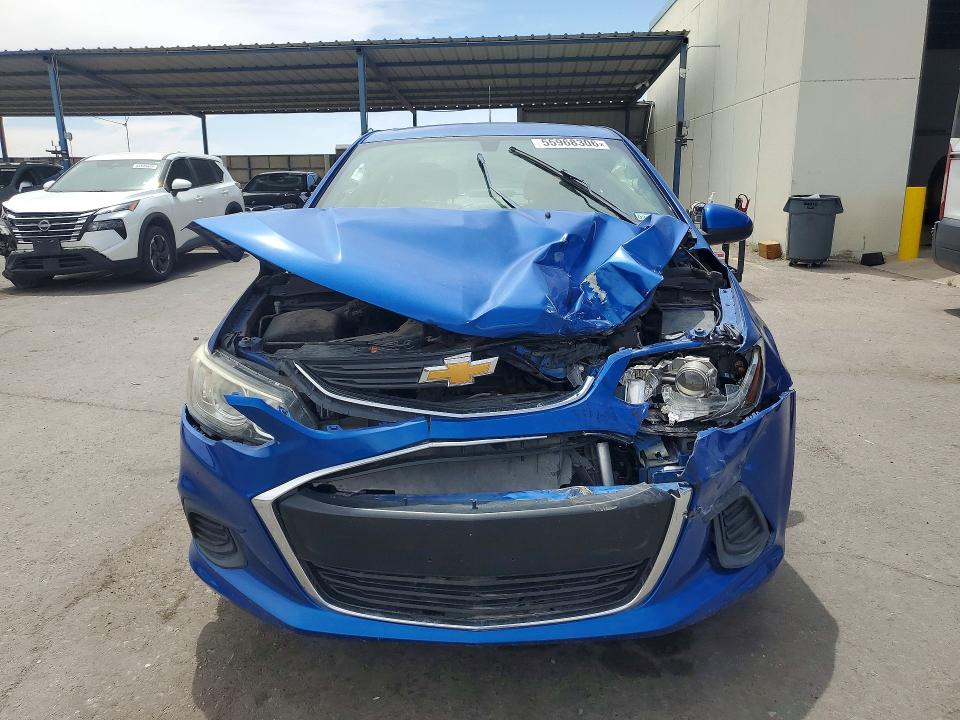 2017 Chevrolet Sonic მანქანა იყიდება აუქციონზე, vin: 1G1JB5SH0H4136625, აუქციონის ნომერი: 55968306