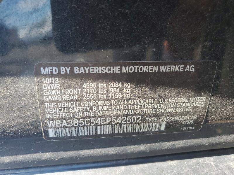 Продаж на аукціоні авто 2014 Bmw 328, vin: WBA3B5C54EP542502, номер лоту: 58618416