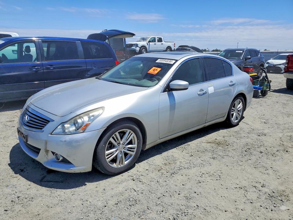 2013 Infiniti G37 Sedan მანქანა იყიდება აუქციონზე, vin: JN1CV6AP8DM711525, აუქციონის ნომერი: 58994836