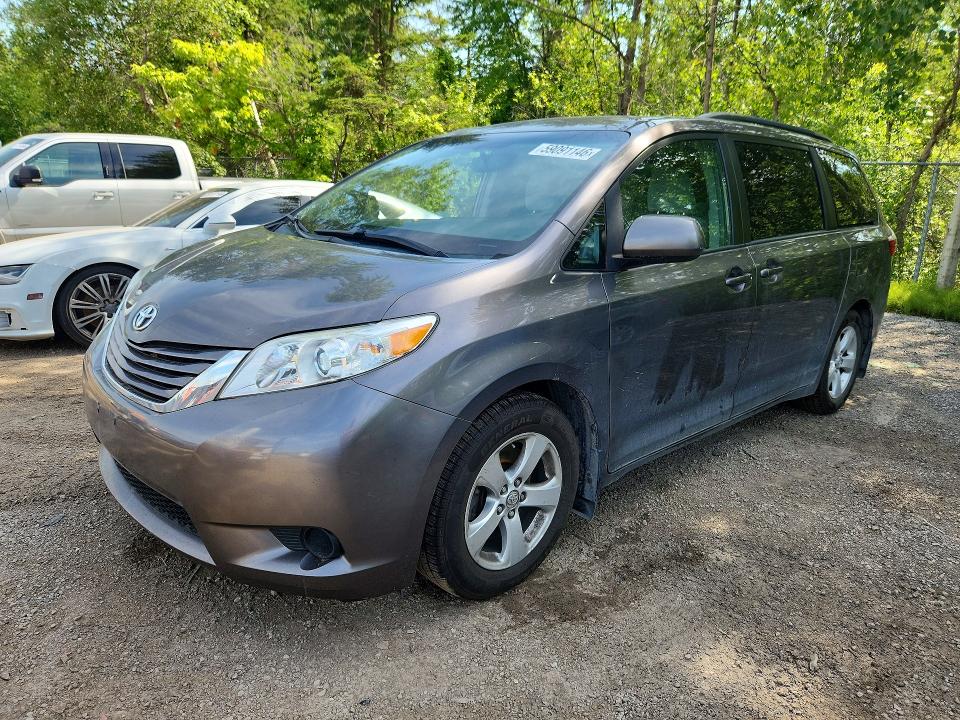 2016 Toyota Sienna მანქანა იყიდება აუქციონზე, vin: 5TDKK3DC7GS720170, აუქციონის ნომერი: 59091146