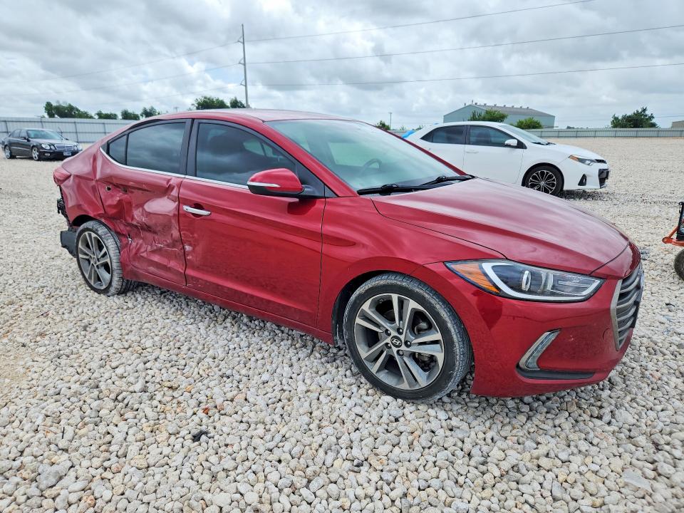 Продаж на аукціоні авто 2017 Hyundai Elantra, vin: KMHD84LF6HU333143, номер лоту: 56807236