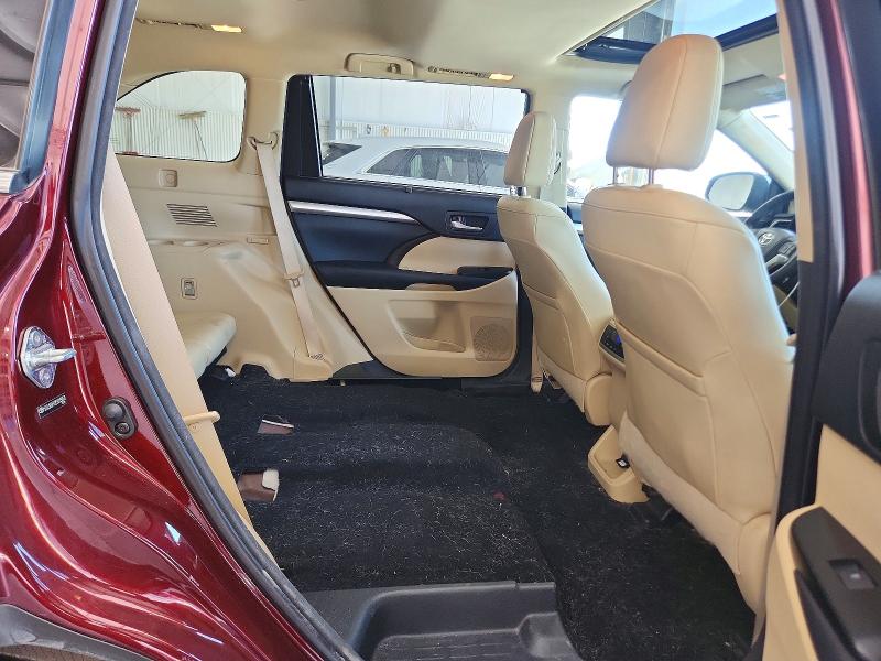 2014 Toyota Highlander მანქანა იყიდება აუქციონზე, vin: 5TDJKRFH2ES019959, აუქციონის ნომერი: 57462226