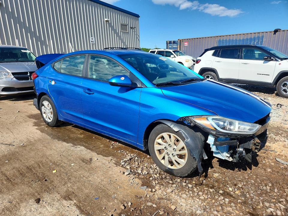 Продаж на аукціоні авто 2017 Hyundai Elantra, vin: KMHD74LF3HU082875, номер лоту: 58102516
