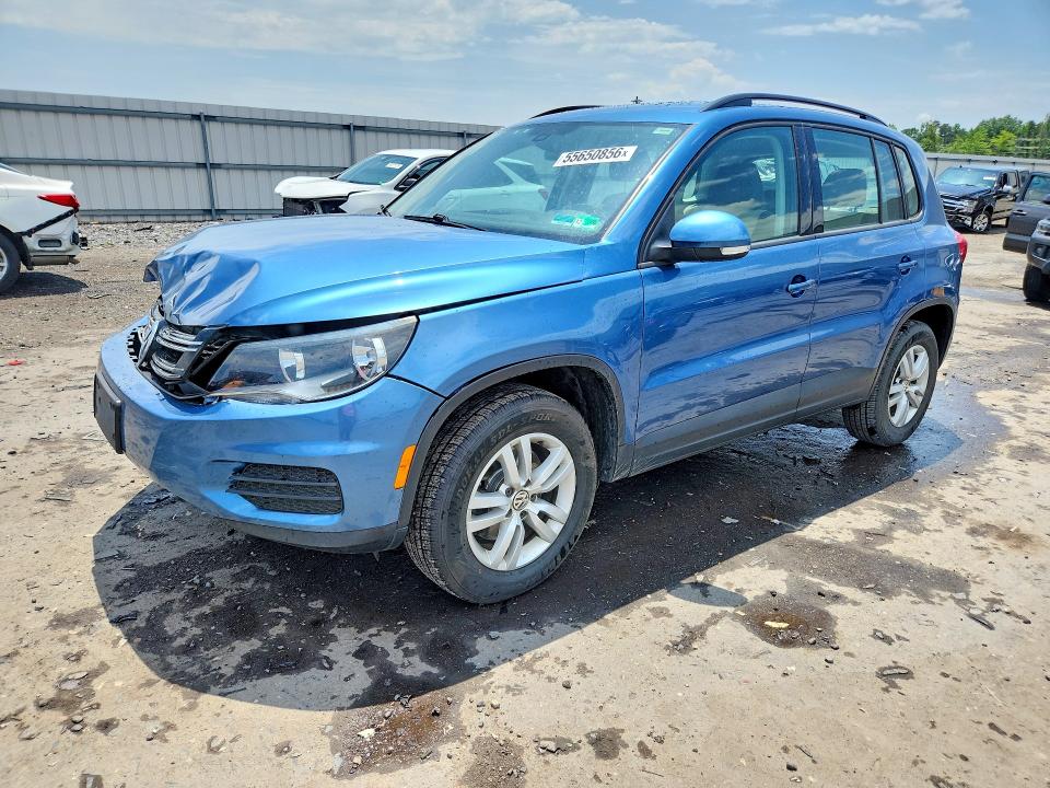 Продажа на аукционе авто 2017 Volkswagen Tiguan, vin: WVGBV7AXXHW510276, номер лота: 55650856