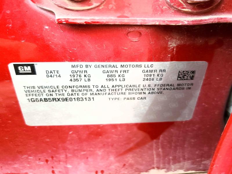 Продаж на аукціоні авто 2014 Cadillac Ats, vin: 1G6AB5RX9E0183131, номер лоту: 57557016
