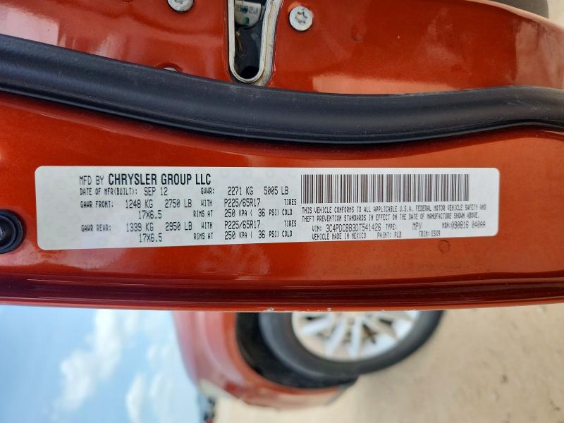 58787226 :رقم المزاد ، 3C4PDCBB3DT541426 vin ، 2013 Dodge Journey مزاد بيع